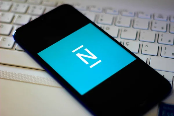 30 de diciembre de 2019, Brasil. En esta ilustración de la foto el logotipo N26 se muestra en un teléfono inteligente —  Fotos de Stock