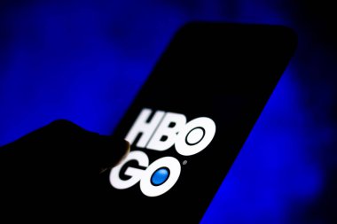 24 Şubat 2020, Brezilya. Bu resimde bir akıllı telefonda HBO Go logosu görüntülendi.