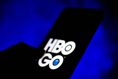 24 Şubat 2020, Brezilya. Bu resimde bir akıllı telefonda HBO Go logosu görüntülendi.