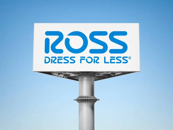 Mayo 2020 Brasil Esta Foto Ilustración Logotipo Ross Stores Cartel — Foto de Stock