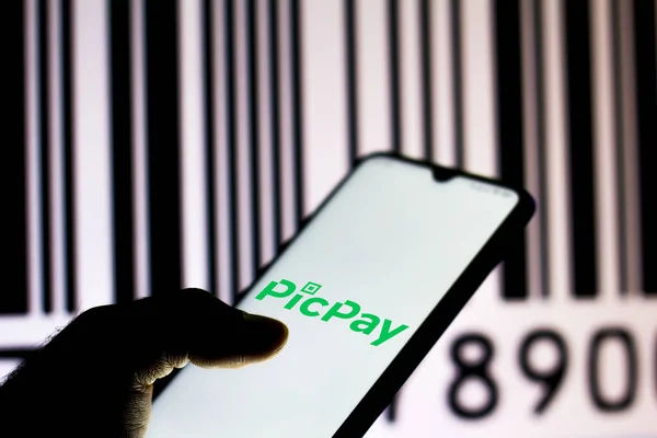 Mei 2020 Brazilië Deze Foto Illustratie Het Picpay Logo Zien — Stockfoto