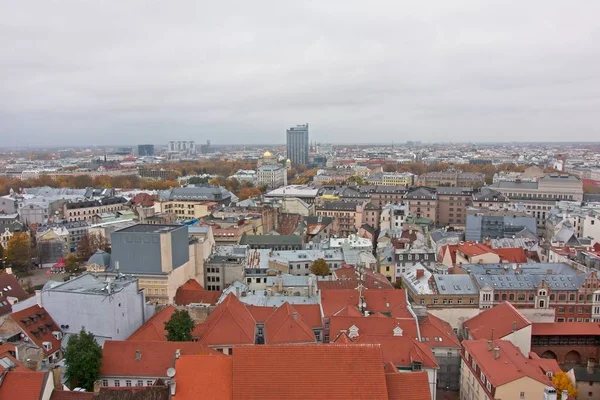 Centrum města Riga v Lotyšsku — Stock fotografie