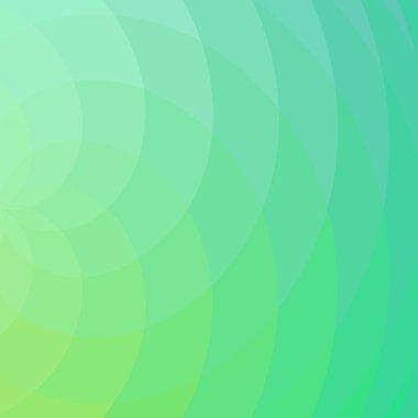 Soyut yeşil arkaplan, spiral kesişen dalgalar