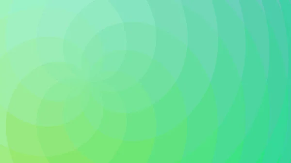 Fond vert abstrait, entrecroisement en spirale — Image vectorielle