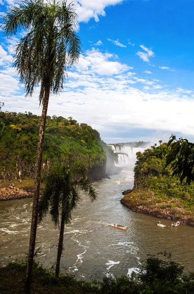Cascate Iguacu dal lato Argentina — Foto Stock