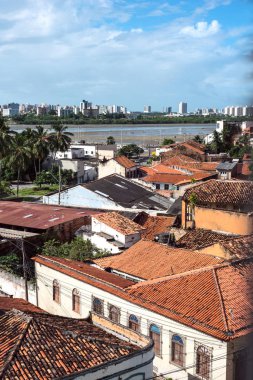 Historic city of Sao Luis, Maranhao State, Brazil clipart