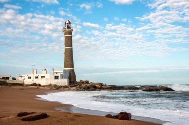 punta yakınlarında jose Ignacio feneri del este, uruguay