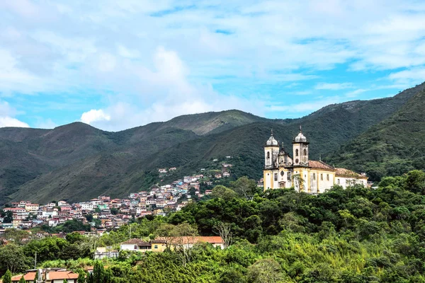 Ouro Preto en la provincia de Minas Gerais, Brasil — Foto de Stock