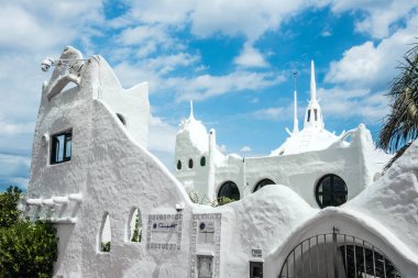 Punta del Este Uruguay Atlantik sahil yakınındaki Casapueblo