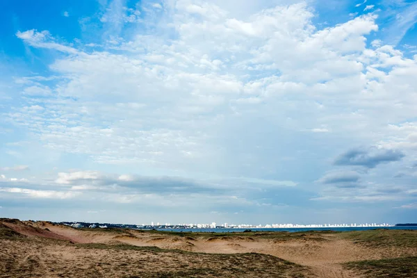 Ändlösa stränder och Punta del Este, Uruguay — Stockfoto