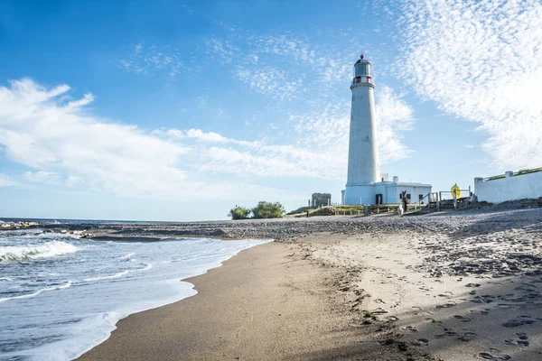 La Paloma lighthouse Uruguay, 1874. Active. The area was declare — Stock Photo, Image