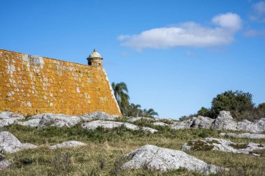 San Miguael fort. Rocha, Brezilya sınırında, Uruguay