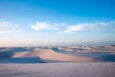 Lencois Maranhenses National Park, Barreirinhas, Brazil, low, fl