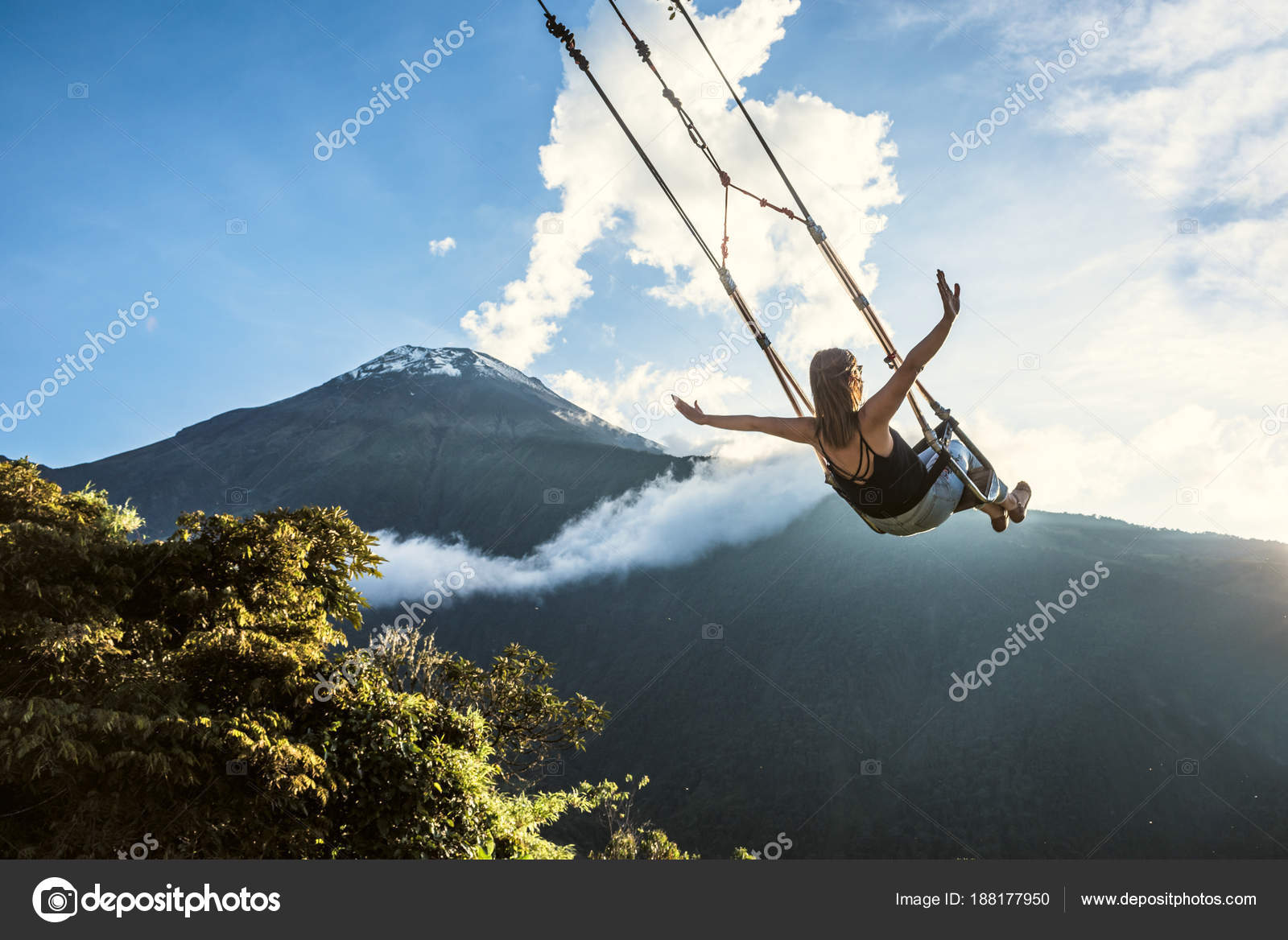 The Swing At The End Of The World Located At Casa Del Arbol