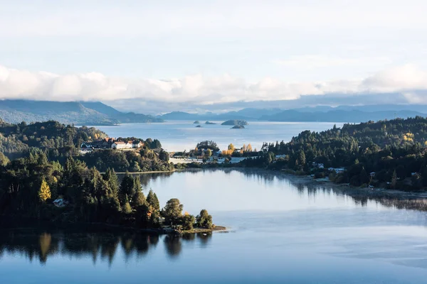 Jezioro Nahuel Huapi Patagonia Argentyna Niedaleko Bariloche — Zdjęcie stockowe