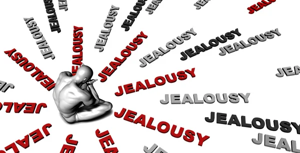 Jealousy as Concept — Stock Photo, Image