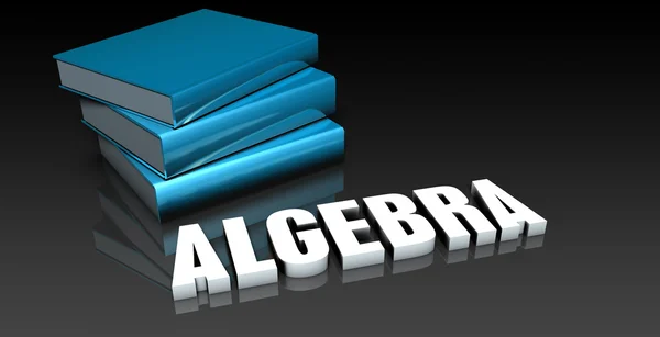 Algebra jako koncepcja — Zdjęcie stockowe