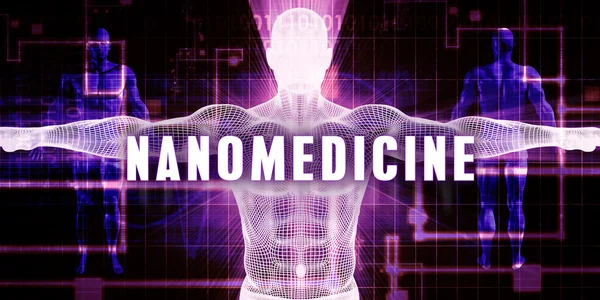 Nanomedicina come concetto — Foto Stock