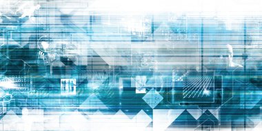 Kavram olarak fütüristik arka plan