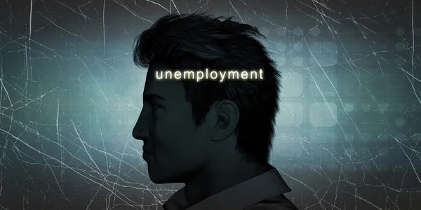 Man Experiencing Unemployment — Stock Photo, Image