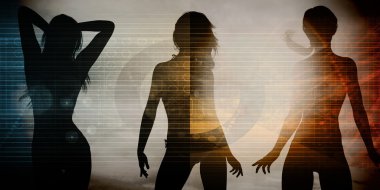 Disko Techno parti arka plan