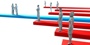 Satış konsept sanat