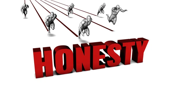 Melhor conceito de honestidade — Fotografia de Stock