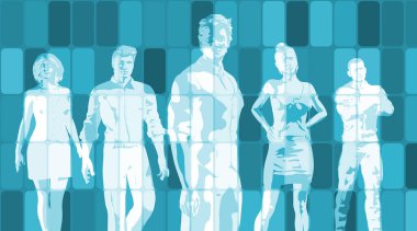 İş İnsanları Başarı Konsepti