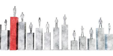 İş lideri arka plan