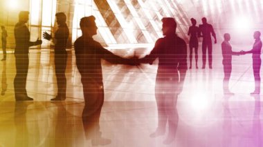 İş tartışma profesyonellerinden oluşan bir grup arasında