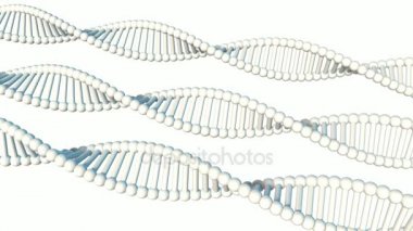 Molekülleri arka plan ile Dna genetik Helix konsept sanat