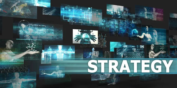 Strategy Abstract Art — Stock Photo, Image