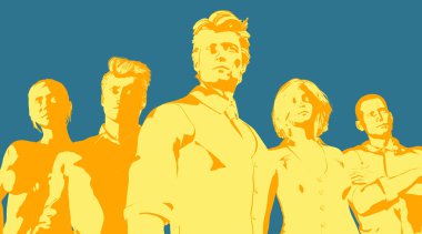 Şirket vizyon soyut