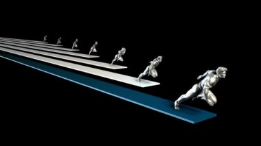 İlerlemeye ve yol kavramı lider kişi