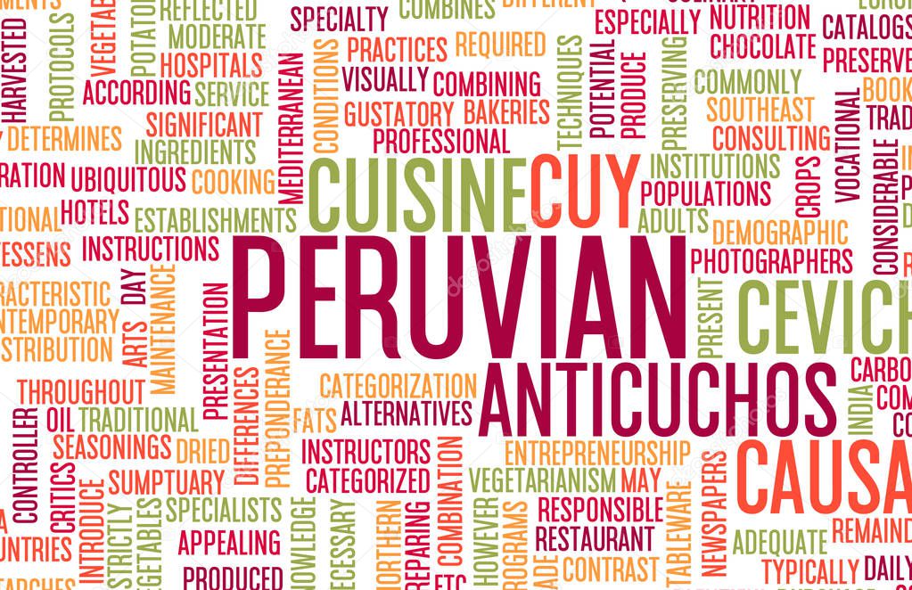 Peruvian Food Menu