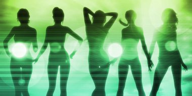 Kulübe gidiyoruz bayanlar