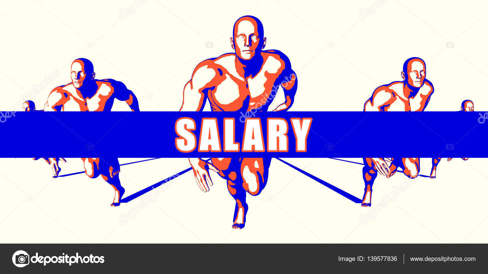 Salary Concept Concept Art Stock Photo by ©kentoh 139577836