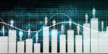 Ekip çalışması kavramı konsept sanat