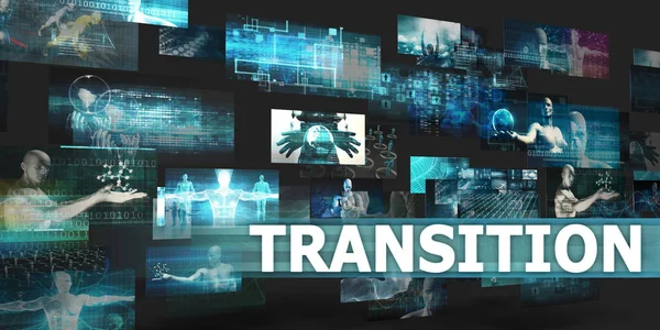 Transition Concept Concept Art — Stock Photo, Image