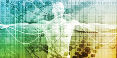 Bilim teknoloji konsept sanat