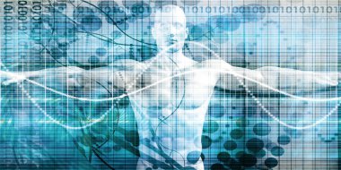 İleri teknoloji konsept sanat