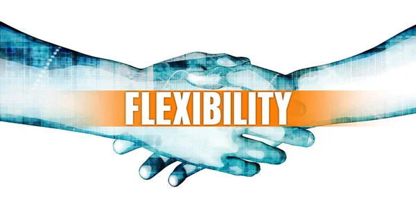 Flexibilidade Conceito Arte — Fotografia de Stock