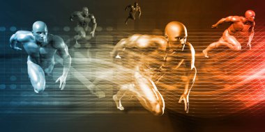 Bilim teknoloji konsept sanat