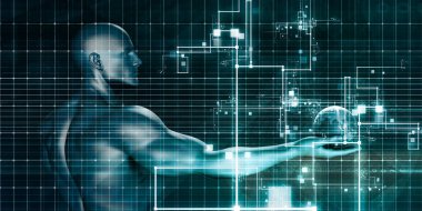 Veri mimari konsept sanat