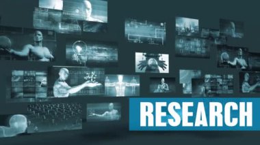 Döngü ekranlar Video duvar arka plan hareketli araştırma teknoloji