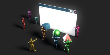 Web Tasarım kavramı sanat