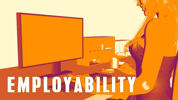 Employability Concept Course — Stock Photo, Image