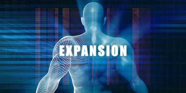 Expansion Concept Art — Stock Photo, Image