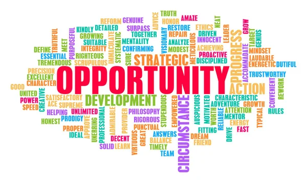 Opportunità Concetto Word Cloud — Foto Stock