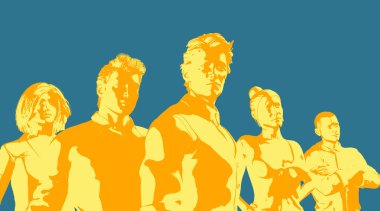 Pazar lideri konsept sanat